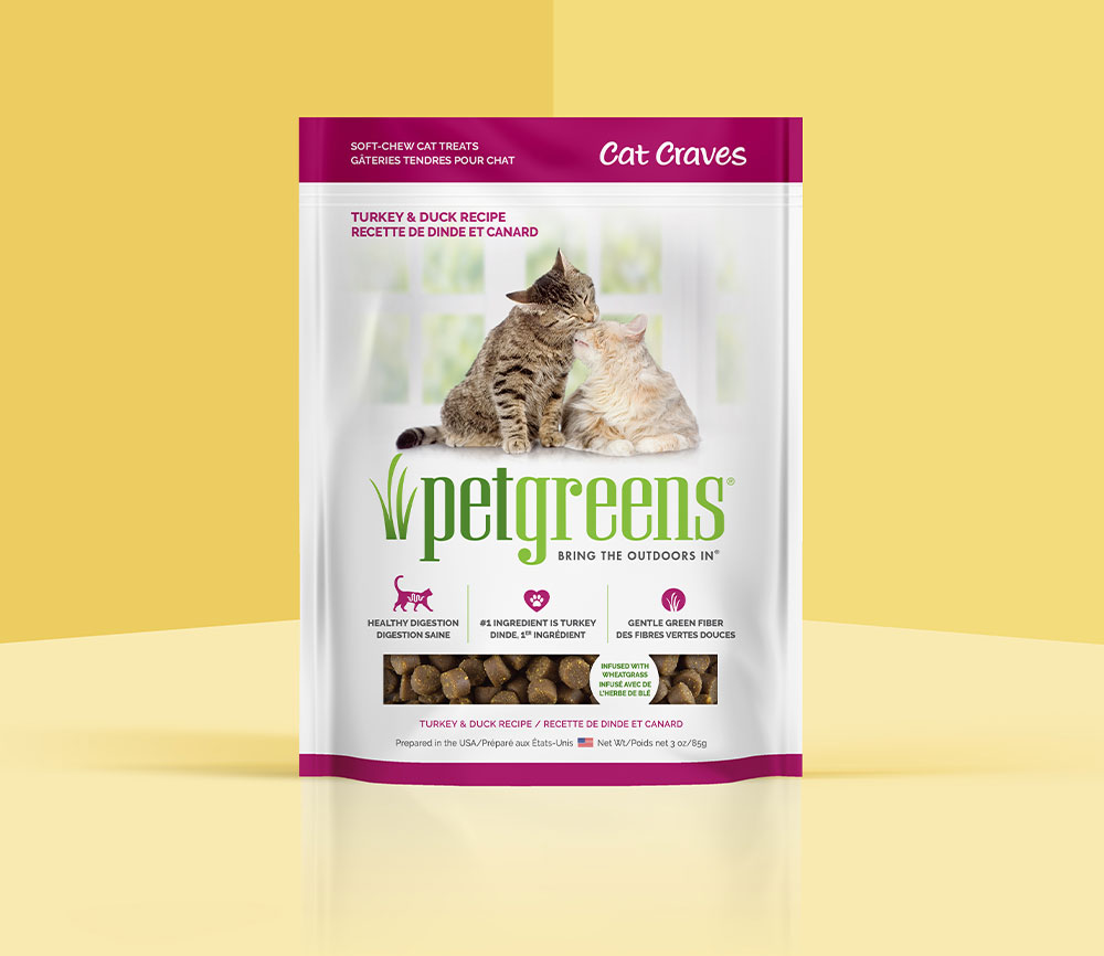 turkey cat treats package